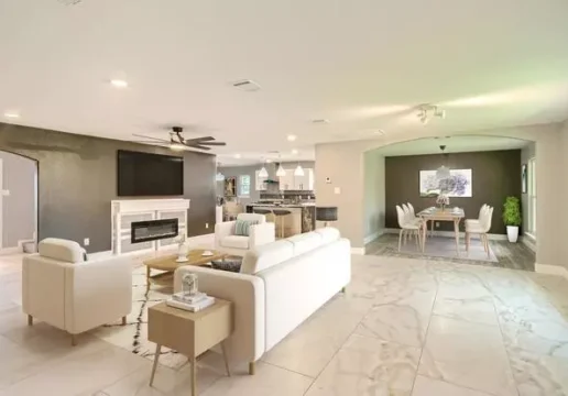 Spacious & renovated Preston Hollow home with big backyard