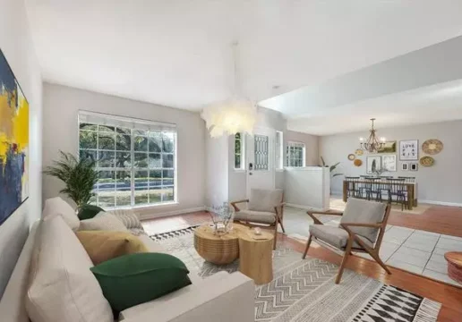 Impressive Rattan Creek home by Tech Corridor & Apple Campus